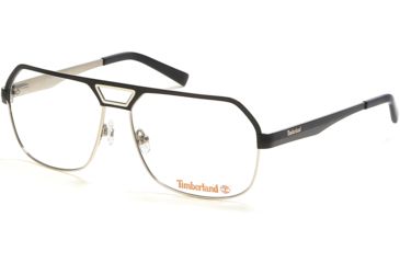 Image of Timberland TB1645 Eyeglass Frames - Matte Black Frame Color