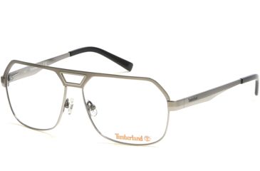 Image of Timberland TB1645 Eyeglass Frames - Matte Gunmetal Frame Color