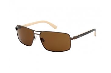 Image of Timberland TB9034 Sunglasses - Shiny Dark Brown Frame Color
