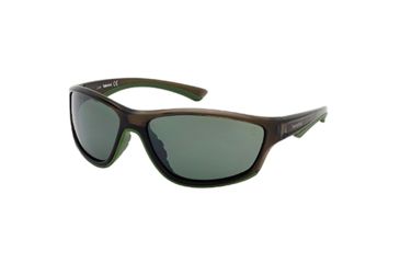 Image of Timberland TB9045 Sunglasses - Shiny Dark Green Frame Color