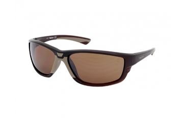Image of Timberland TB9046 Sunglasses - Dark Brown Frame Color, Brown Polarized Lens Color