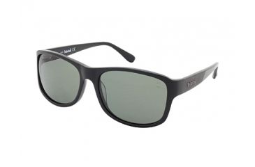 Image of Timberland TB9062 Sunglasses - Shiny Black / Smoke Frame Color