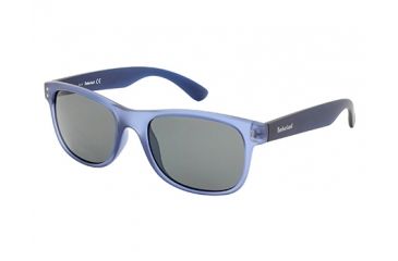 Image of Timberland TB9063 Sunglasses - Matte Blue Frame Color