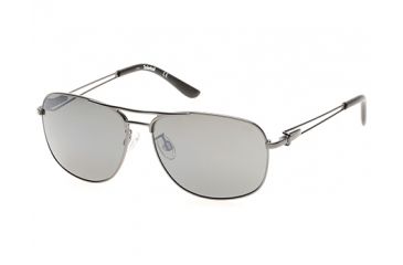 Image of Timberland TB9073 Sunglasses - Matte Gun Metal Frame Color