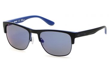 Image of Timberland TB9091 Sunglasses - Matte Blue Frame Color