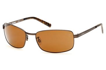 Image of Timberland TB9099 Sunglasses - Matte Dark Brown Frame Color