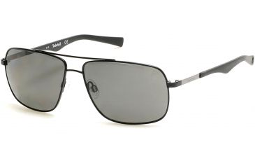 Image of Timberland TB9107 Sunglasses - Matte Black Frame Color