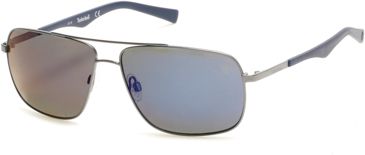 Image of Timberland TB9107 Sunglasses - Matte Gun Metal Frame Color