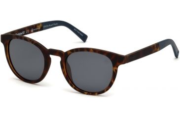 Image of Timberland TB9128 Sunglasses - Dark Havana Frame Color