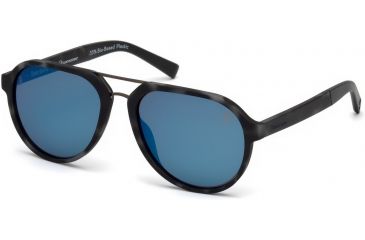 Image of Timberland TB9142 Sunglasses - Coloured Havana Frame Color