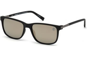Image of Timberland TB9152 Sunglasses - Matte Black Frame Color
