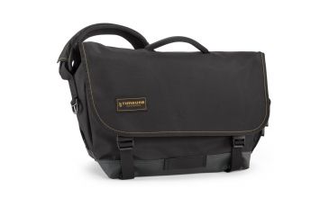 Image of Timbuk2 Stork Diaper Messenger Bag-Black/Gold-Medium