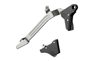 Image of Timney Trigger Alpha For Glock Gen 3-4 Large 3Lb Blackout, 81950753888