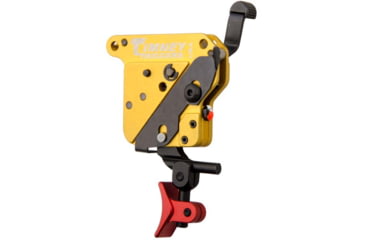 Image of Timney Triggers Calvin Elite Remington 700 Trigger, 8 oz Draw Weight, Black/Gold Finish, Right, 520CEA