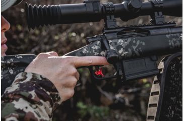 Image of Timney Triggers Calvin Elite Remington 700 Trigger, 8 oz Draw Weight, Black/Gold Finish, Right, 520CEA