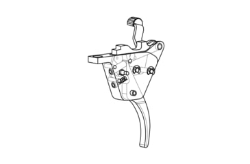 Image of Timney Triggers CZ 457 Rimfire Trigger, Black, 457