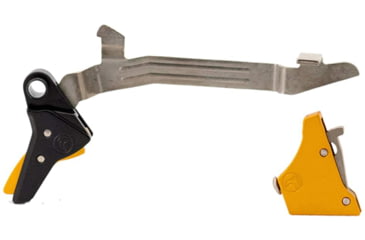 Image of Timney Triggers Glock Alpha Competition Trigger, Straight, 3lb Pull, Gen 3-4, Gold, Alpha Glock 3-4 - Large-Gold