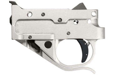 Image of Timney Triggers Ruger 10/22 Silver Housing, Black Shoe, 1022-1C-16