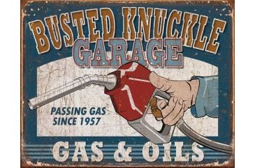 Image of Tin Signs BNG Gas &amp; Oils Tin Sign, TSN1738