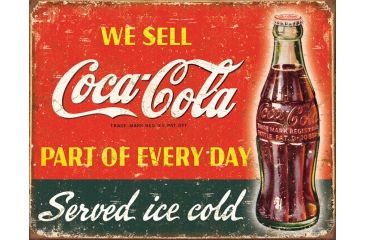 Image of Tin Signs Coca Cola Sign, Part of Every Day TSN1820