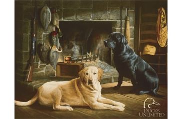 Image of Tin Signs Ducks Unlimited Sign, Waiting at Cross Creek TSN1038