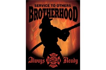 Image of Tin Signs Fireman Brotherhood Tin Sign, TSN1901