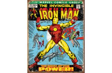 Image of Tin Signs Iron Man Comic Cover TSN1969