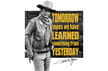 Image of Tin Signs John Wayne Tomorrow Sign