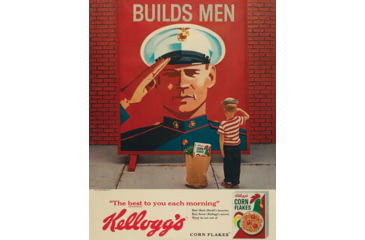 Image of Tin Signs Kelloggs Builds Men