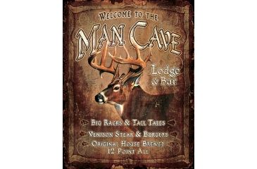 Image of Tin Signs Man Cave Lodge Tin Sign, TSN1868