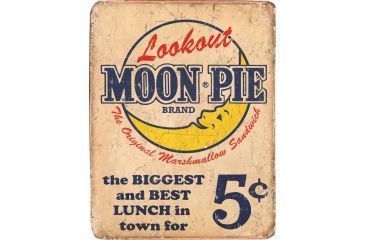 Image of Tin Signs Moon Pie Best Lunch Tin Sign TSN1801