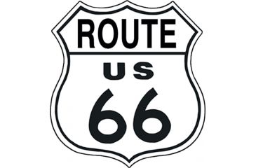 Image of Tin Signs Route 66 Shield Tin Sign TSN0679