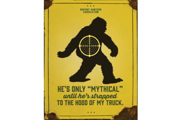 Image of Tin Signs Sasquatch Mythical Sign