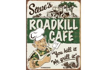 Image of Tin Signs Schonberg Sign, Steves Caf TSN1416