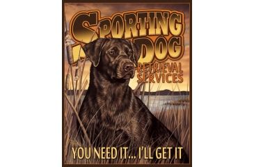 Image of Tin Signs Sporting Dog Services Tin Sign TSN1772