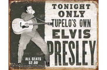 Image of Tin Signs Tupelo's Own Elvis
