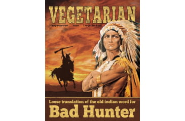 Image of Tin Signs Vegetarian Translation Sign, Nostalgic Embossed Tin Sign, 12.5in X 16in, 2022