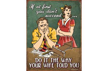 Image of Tin Signs Wife Told You Tin Sign, TSN1892