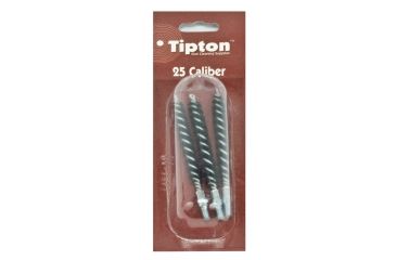 Image of Tipton 25 Caliber Rifle Nylon Bristle Bore Brush, Shelf Pack of 3