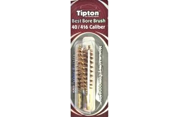 Image of Tipton 40/416 Caliber Rifle Bronze Best Bore Brush, Shelf Pack of 3
