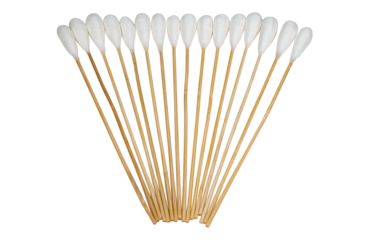 Image of Tipton Power Swab, 9mm/.38 Cal., Swab, 175 ct, Bamboo/White, 1099925