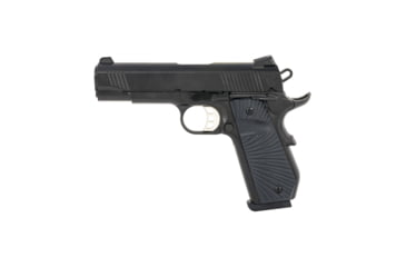 Image of Tisas 1911 Carry B45B Semi Auto Pistol, .45 ACP, 4.25 inch Barrel, Adjustable, Black, Aluminum, Grey, 8 Round Capacity, 10100102
