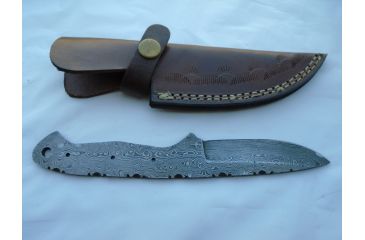 Image of Titan 15N20/1095 Damascus Steel Fixed Knife, TD-038, Damascus Handle, 3.1in. Blade, 7.1in. Overall TDK-38
