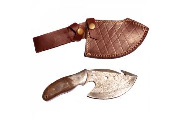 Image of Titan 15N20/1095 Damascus Steel Hatchet, TD-025, Micarta Handle, 4.2in. Blade TDK-25