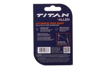 Image of Titan Automatic Peep Sight, Black, 6663