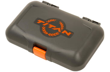 Image of Titan Broadhead Box and Caddy, Gray/Orange, 5.5 in x 3.75 in, 7009