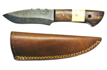 Image of Titan Damascus Fixed Blade Knife 7.3in TD-095, TDK-95