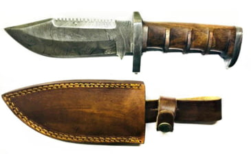 Image of Titan Damascus Fixed Blade Knife 8in TD-105, TDK-105