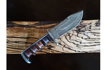 Image of Titan Damascus Fixed Blade Knife 8in TD-105, TDK-105