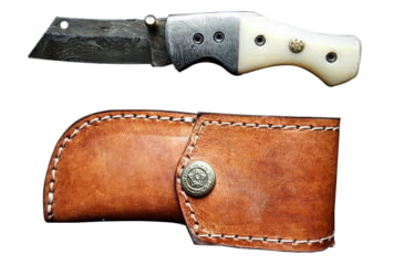 Image of Titan Damascus Folding Knife 4.5in TF-007, TFK-7